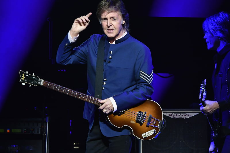 Music legend McCartney was brought up in an Evertonian family.  