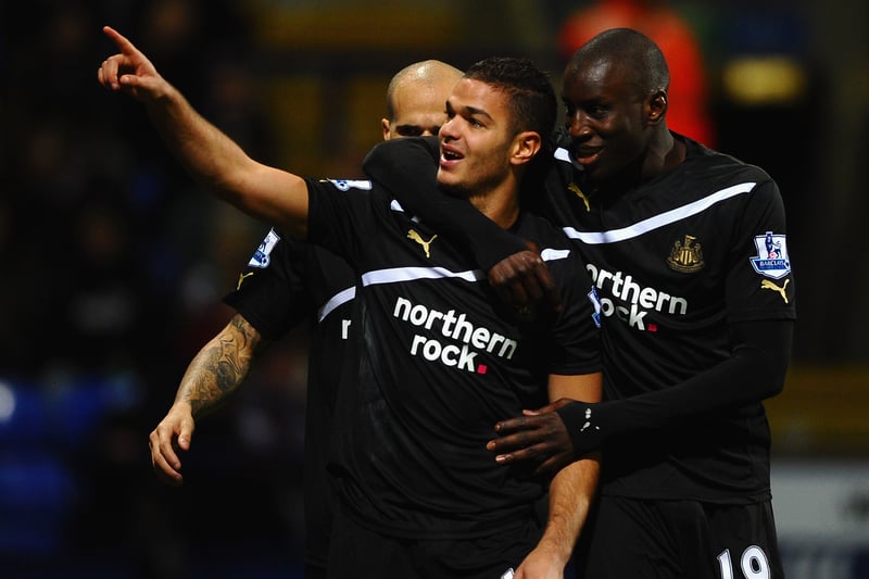 Hatem Ben Arfa and Demba Ba bossing it at Bolton Wanderers as Alan Pardew’s United unexpectedly challenged for a Champions League spot.  A smart effort from Puma.
