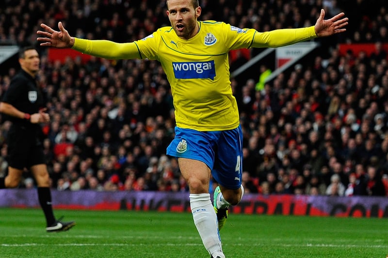 Fans of a certain age will see yellow and blue as Newcastle’s go-to change kit.  Yohan Cabaye ending a barren run at Manchester United comes to mind with this one.