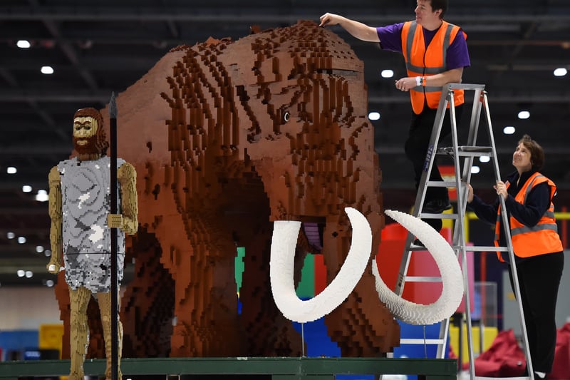 This world record was set by Bright Bricks at the Brick 2015 lego exhibition. The largest Lego brick mammoth is an impressive 2.47 metres tall and 3.80 metres long!