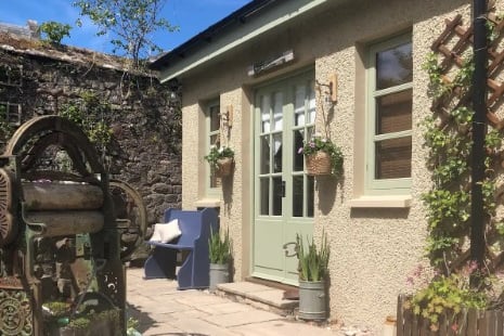 This cosy cottage on Airbnb has plenty of walks nearby to explore.  You could even catch the ferry to one of the many Islands inculding Argyll, Bute and Arran.