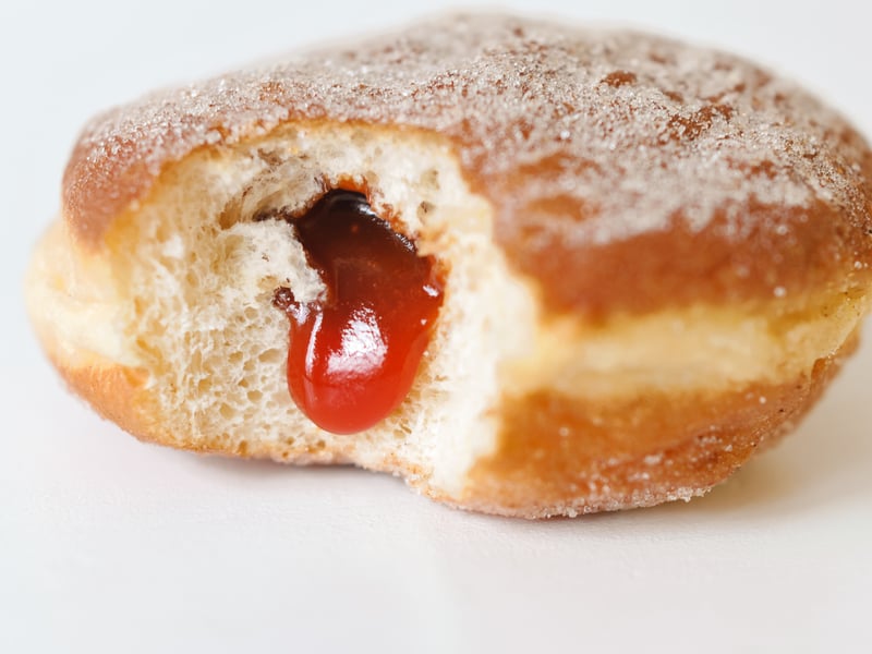 Leah Shutkever from Birmingham managed to eat 10 jam doughnuts in three minutes to take the world record. Leah has achieved multiple world records for food eating challenges and is aiming to reach 10 Guinness World Records.