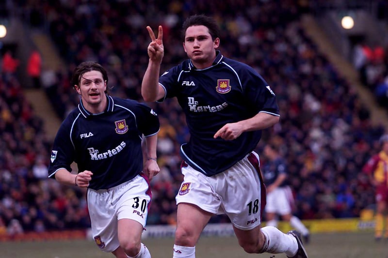 Lampard was a West Ham fan before joining their academy in 1994 and went onto make almost 200 appearances at Upton Park. However, the midfielder often received stick from the West Ham fanbase and his departure in 2001 was a very sour one. Lampard went onto became one of the best midfielders in Premier League history and won three Premier League titles, four FA Cups, the Champions League and the Europa League with Chelsea.