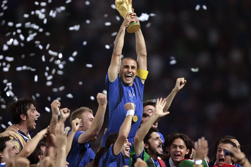 The Italian defender played for a host of top clubs including Juventus, Inter Milan and Real Madrid. He hit the global stage in 2006 when, at the age of 32, he captained Italy to World Cup triumph and became only the second defender in history to win the Ballon d’Or. (Photo: PASCAL PAVANI/AFP via Getty Images)
