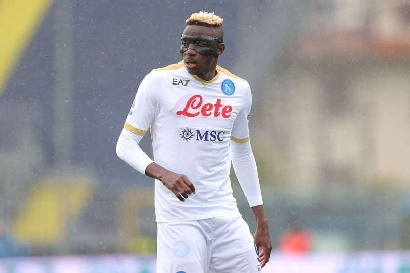 Newcastle United have had Napoli striker Victor Osimhen ‘on their radar’ this summer. The player is valued at around £94m by his current club. (Pete O’Rourke)