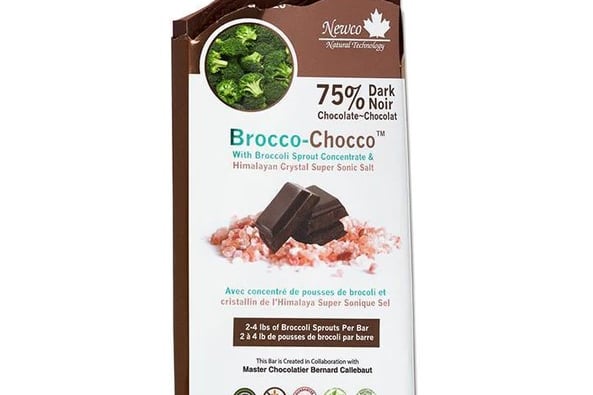 The perfect way to disguise broccoli from fussy children, this could also be a brilliant flavour combination. Newco offer a Brocco-Chocco bar that combines the veggies into a chocolate bar.