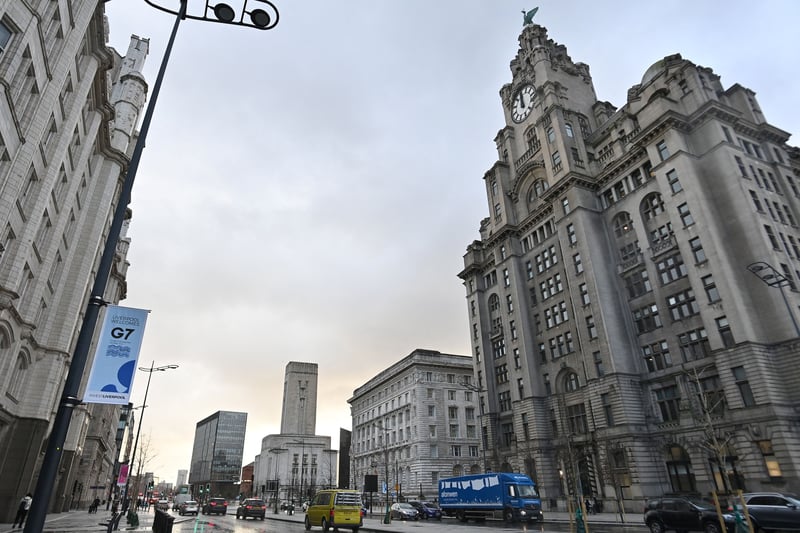 Liverpool’s Royal Liver Building served as the Gotham City Police Department in Matt Reeves’ The Batman film. Batman fights his way out of the GCPD before jumping off the top of the Royal Liver Building and gliding through the streets of Gotham.