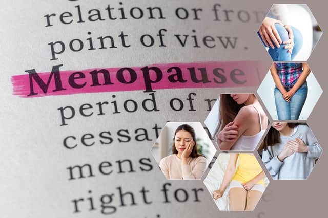 What are some of the lesser-known symptoms of the menopause?