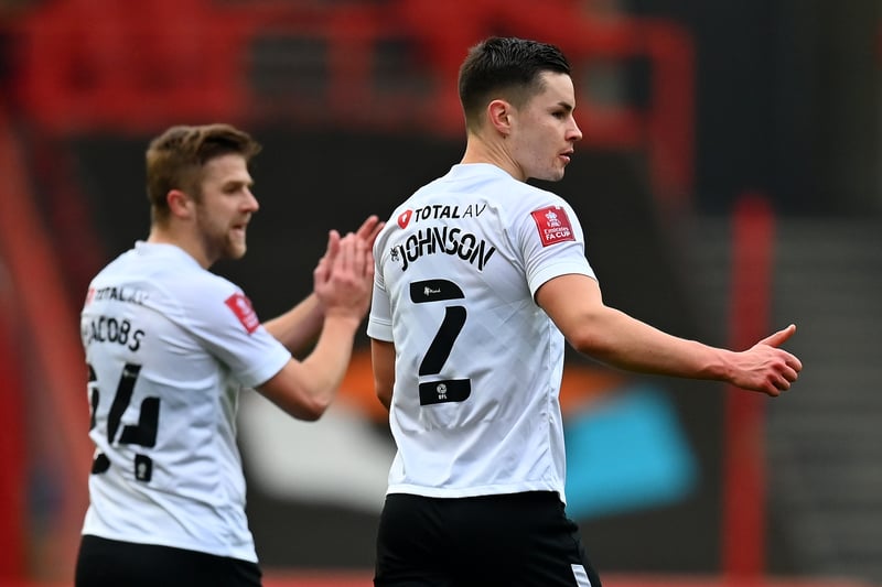 Predominantly a right-back but able to cover at centre-back, Johnson is an outside option but they may prefer someone who is more nailed down to the role. 

Ben Garner’s Charlton Athletic are reportedly interested in him and after the signing of James Gibbons who is a similar versatile player this may be a non-starter. 