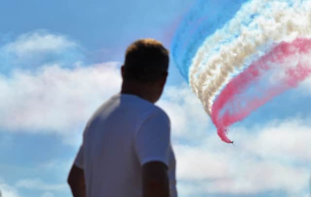 The Red Arrows in action at Southport Air Show. Image: Andrew Jackson
