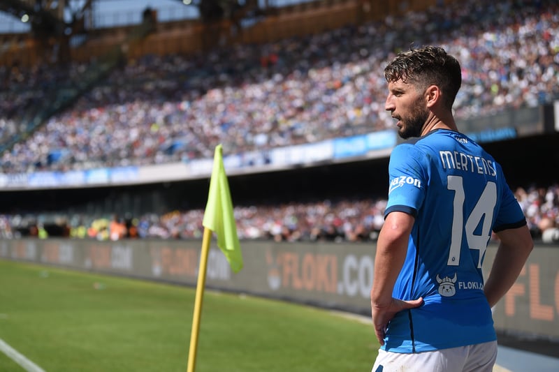Mertens is currently a free agent after ending a goal-laden spell at Serie A giants Napoli (Photo by Getty Images)