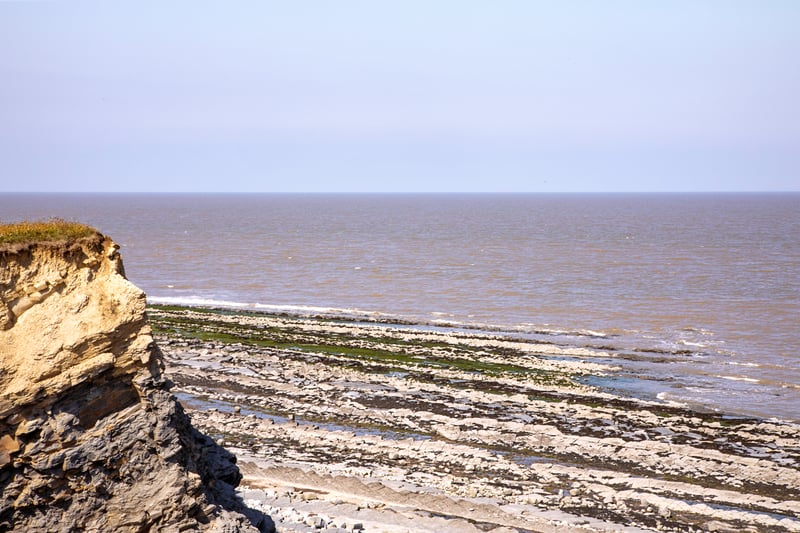 Kilve Beach is an hour and 24 minutes drive away from Bristol. It may be rocky but the views are spectacular. It is perfect for rockpool hunting with kids in the summer. 