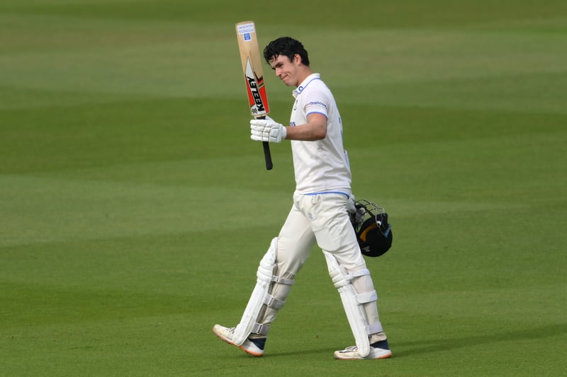 The 21-year-old has a first class average of 40.4 already and scored his maiden century just a month after his debut for Kent. He most recently scored 70 for his county and scored 141 in their previous match against Derbyshire