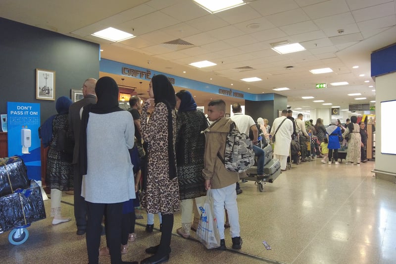 Passengers faced travel chaos at Birmingham Airport in the summer of 2022. (Photo - Local TV)