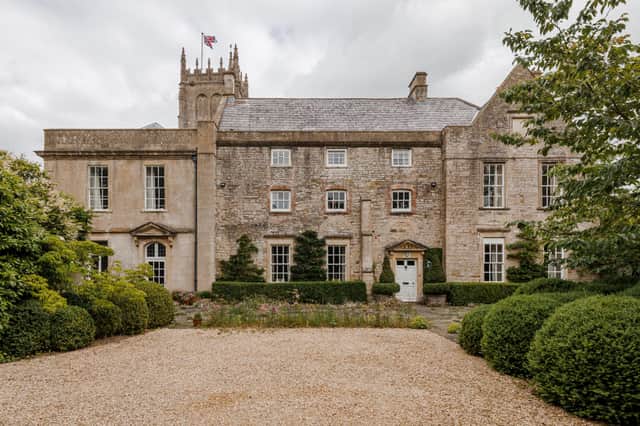 This Grade-II listed manor house outside Bristol is currently on the market with a price tag of £3m.