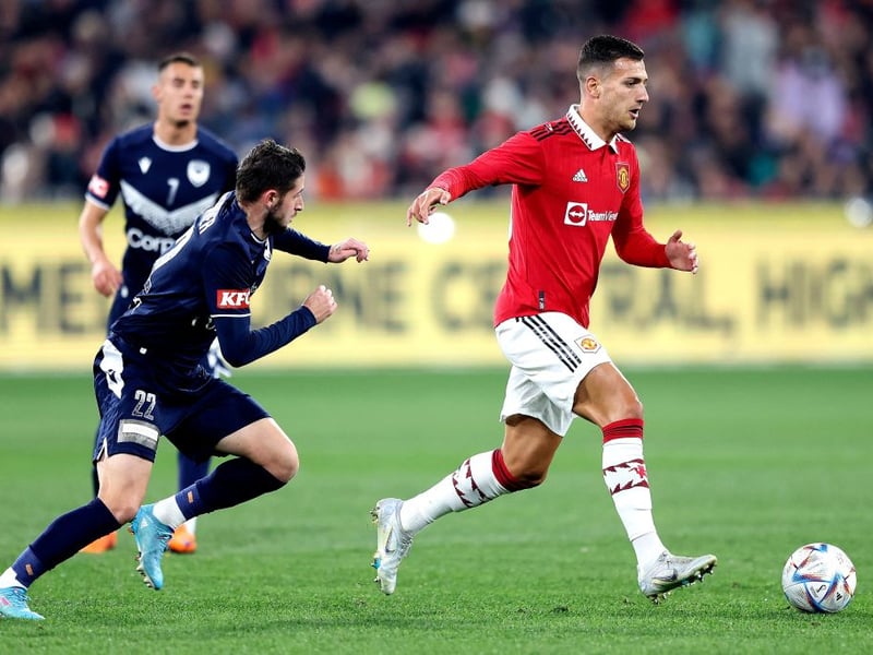 Ten Hag’s offensive tactics suit the attack-minded full-back, who has been involved in the build-up play to a number of goals and assisted Anthony Martial’s opener against Palace.
