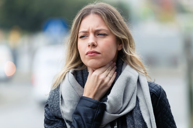 Reported by 58% of people. A sore throat is now the most frequently reported symptom and typically occurs in the early stages of infection.