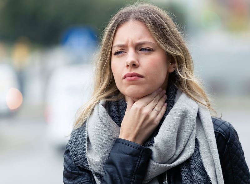 Reported by 58% of people. A sore throat is now the most frequently reported symptom and typically occurs in the early stages of infection.
