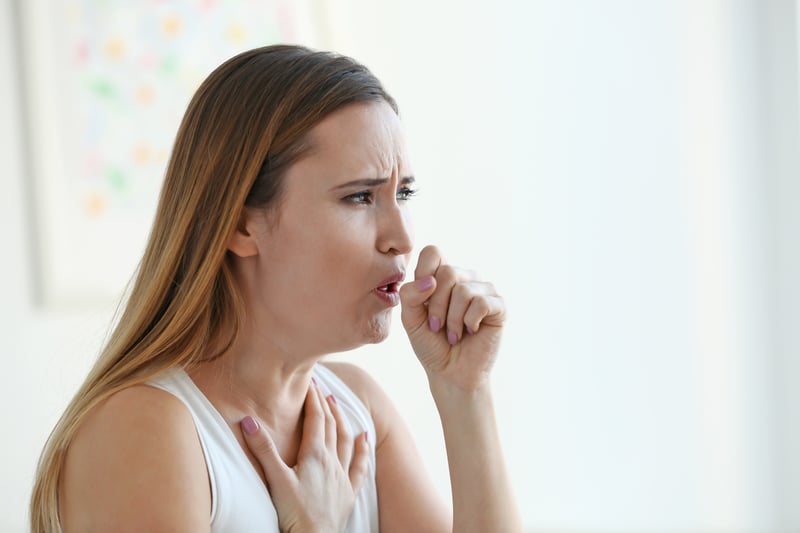 Reported by 40% of people. A cough is widely recognised as one of the ‘traditional’ Covid symptoms and is often very dry. Drinking lots of fluids or taking paracetamol should help to ease the pain.