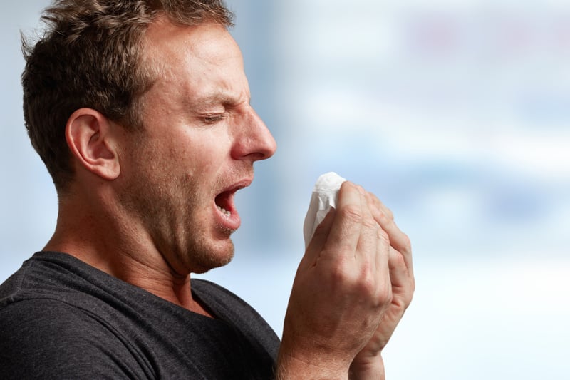 Reported by 32% of people. Sneezing remains one of the key signs of Covid, but interestingly it tends to be more common among people who have been vaccinated and then tested positive.