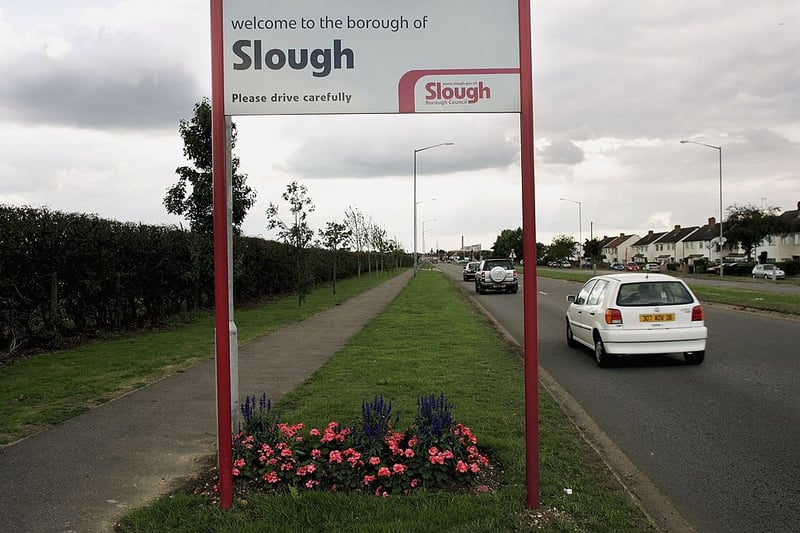 The average hourly fee in Slough was £6