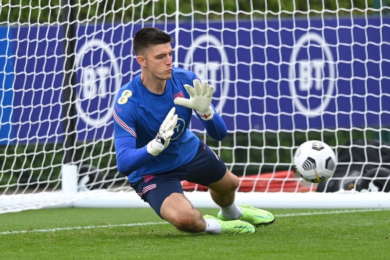 The England goalkeeper is battling Martin Dubravka, who did not feature against Burnley on Saturday, for the No.1 jersey, 