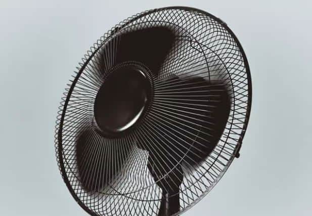 Sales of electric fans have soared in the heatwave