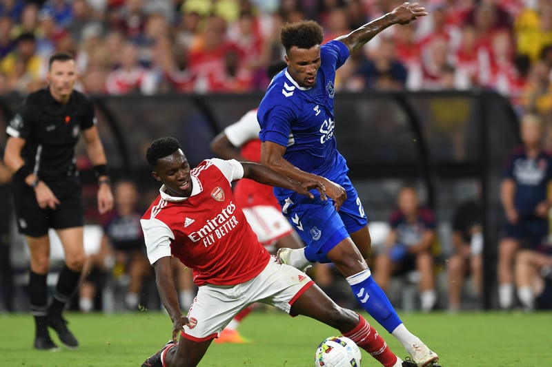 Has his critics among supporters given his lack of availability since joining three years ago. But it’s an interesting pre-season for Gbamin and didn’t do too badly against Arsenal in the second period.  