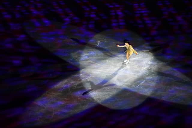 Japan's Rika Kihira performs during the exhibition gala at the ISU Grand Prix of figure skating Final 2019