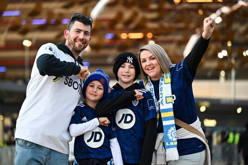 Young supporters got involved ahead of the game! (Getty Images)