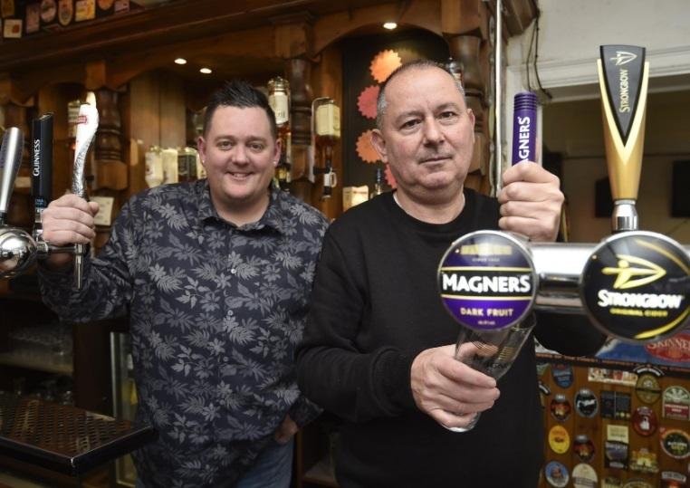 Many of you will have done the Crown to Town pub crawl more times than you care to remember (or can remember!). If you’ve been regulars at The Crown you will know Dal Hicks (left) and Peter Turnbull.
