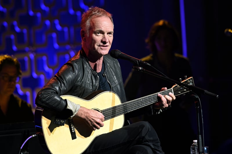 Singer, songwriter and actor, Sting, first rose to fame between 1977 and 1984, as lead singer of new wave rock band The Police.  The band produced big hits in those seven years, including “Every Breath You Take”, “Message in a Bottle” and “Roxanne”.

In 1985, Sting, who was born Gordon Sumner, decided to launch a solo career,  and chose to incorporate elements of jazz, rock, classic and new-age in his music. Sumner currently has 15 solo albums under his belt and has received a total of 17 Grammy Awards as a solo musician and a member of the Police

Sting was born in Wallsend in North Tyneside, and attended St Cuthbert’s High School, in Newcastle upon Tyne. After dropping out of university, he went on to qualify as a teacher and taught at a Newcastle school for two years. 

During the evenings and weekends, Sumner would perform jazz with the Phoenix Jazzmen, and wore a black and yellow jumper - which prompted the nickname Sting, as band members said he looked like a wasp.

In January 1977, Sting moved from Newcastle to London and formed the award-winning new wave band, The Police.