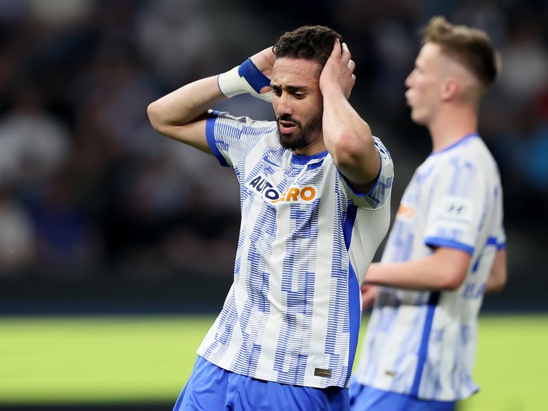 The 19-times capped Algeria star is a free agent after leaving German side Hertha Berlin (Photo by Getty Images)