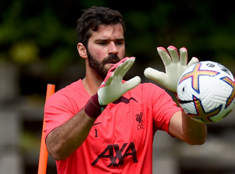 The keeper suffered an abdominal issue during the pre-season tour of Asia. Alisson missed the Community Shield but Klopp has insisted he will definitely be available against Fulham. 