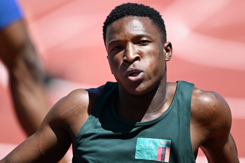 Samukonga is a 19-year-old Zambian sprinter who already has the 2022 African Championship gold medal under his belt for the 400m.