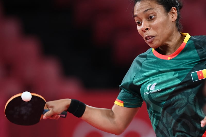 Cameroonian table tennis player Sarah Hanffou competed at the 2012 and 2020 Summer Olympics in London and Tokyo respectively. Hanffou is well known for her work of raising awareness of social issues and using her talent to bring positive social change