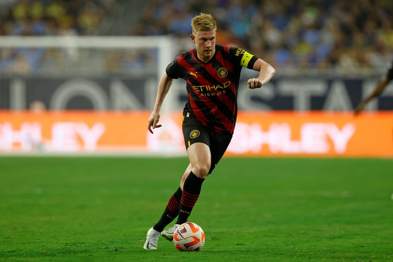 The Belgian has looked sharp in pre-season and ended last campaign in terrific form. He provided 14 goal contributions in the final 10 matches, a tally which could increase following the arrival of Erling Haaland.