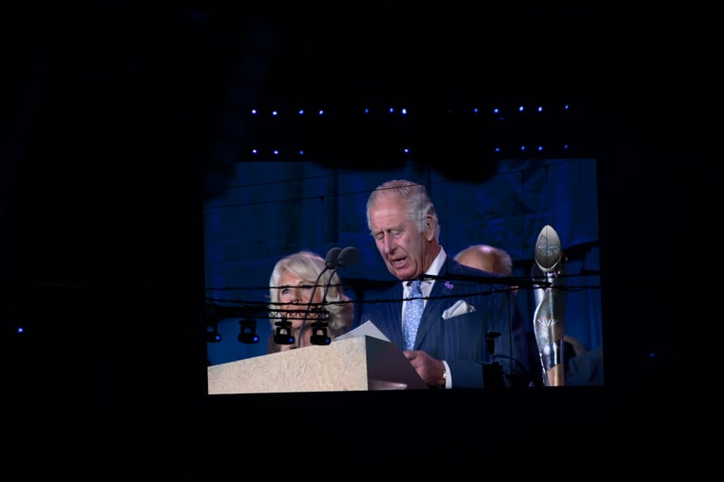 Prince Charles delivers the Queen’s message 