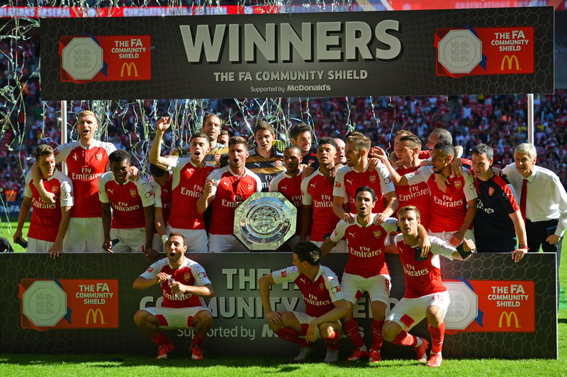 Another campaign where the Community Shield winners didn’t claim the title. It was Leicester City who unforgettably won the latter this term, with Arsenal beating Chelsea in August’s season-opener.