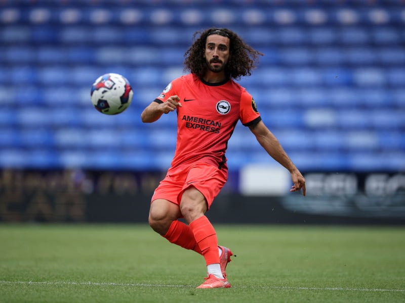 Marc Cucurella has handed in a transfer request at Brighton amid interest from Manchester City. (Fabrizio Romano)