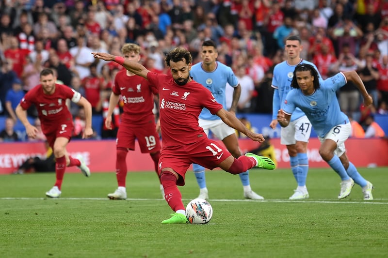 Salah just gets it for his involvement in all three goals, although Thiago was also brilliant for Liverpool. The Egyptian caused Cancelo problems all evening, and Salah also combined well with his attacking team-mates.