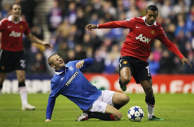 Walter Smith’s Rangers took on Sir Alex Ferguson’s Manchester United home and away in the 2010/11 group stages 