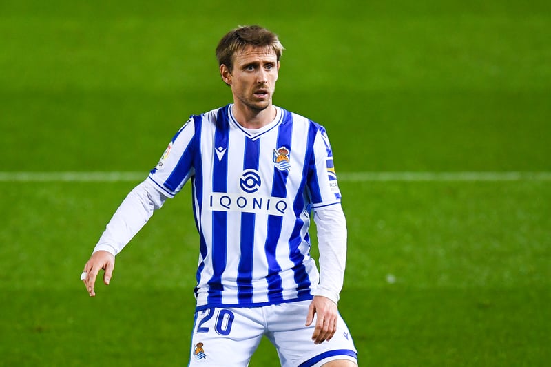 The former Arsenal man made 69 appearances for Real Sociedad before his contract ran out in July.