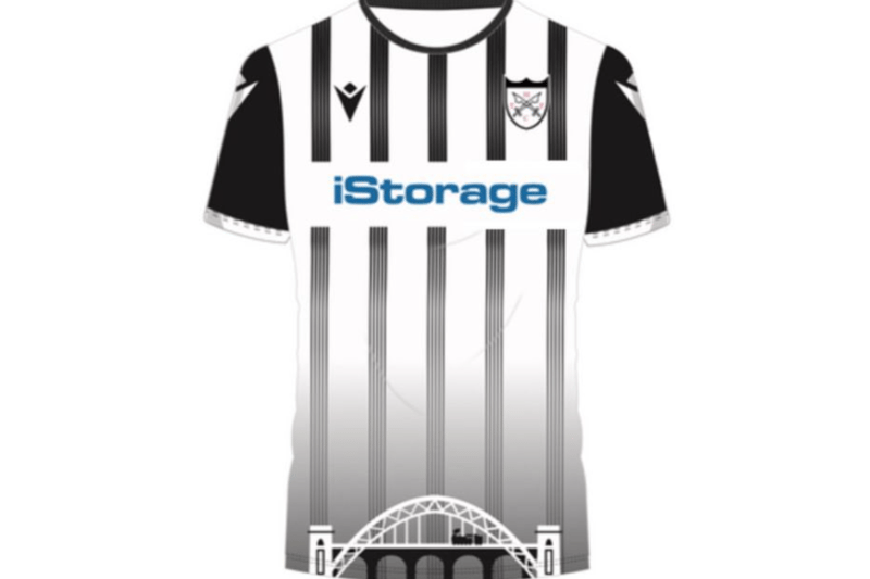Hanwell have always played in black and white and the new kit for the 2022/23 season features the Tyne Bridge combined with the Wharncliffe Viaduct in Hanwell - the shirts are popular with Newcastle fans and you might well spot one at St. James’ Park on matchdays.