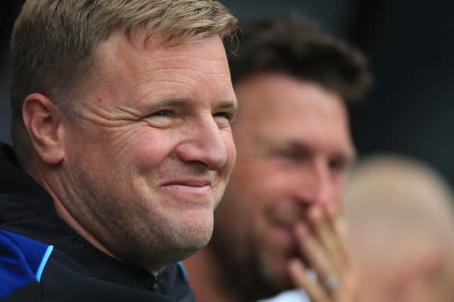 The Newcastle United starting XI Eddie Howe could name to face Nottingham Forest.  (LINDSEY PARNABY/AFP via Getty Images)