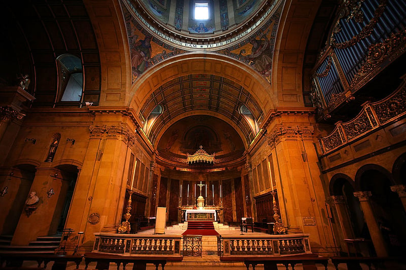 Located on Hagley Road, this is a Roman Catholic religious community of the Congregation of the Oratory of St. Philip Neri, located in the Edgbaston area of Birmingham. They have open days when anyone can visit to admire the architecture. (Credit: Getty Images/ Christopher Furlong)