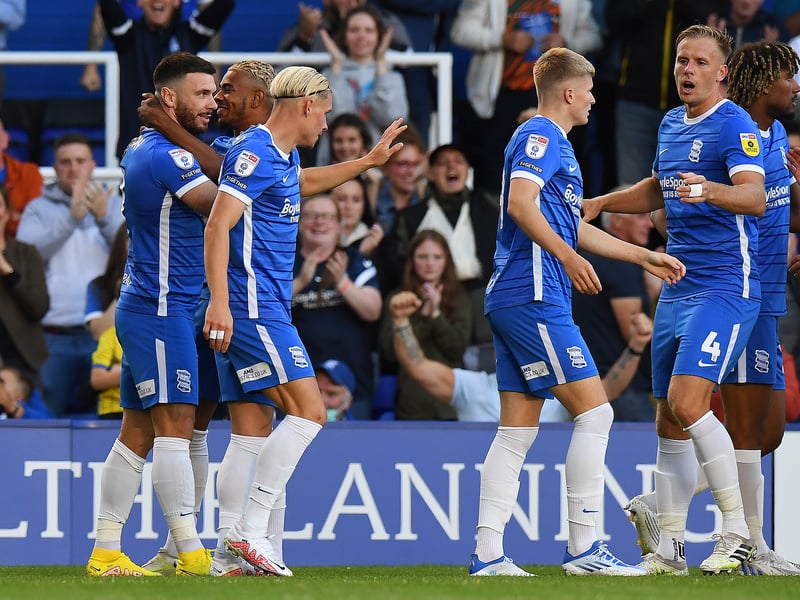 Cannot fault his goalscoring return. First Blues goal scored of the new campaign goes to Hogan who also played a big part in the second, too. MOTM.
