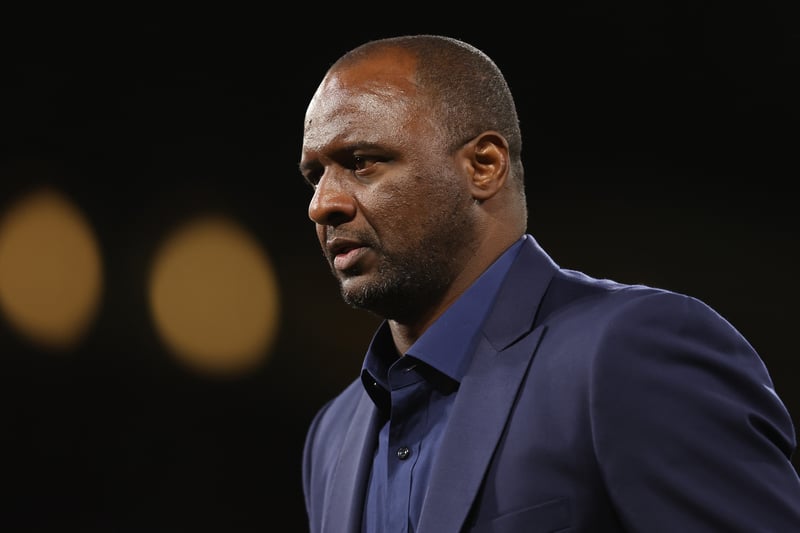 Could be a tough year for Palace but Vieira’s job remains seemingly safe.