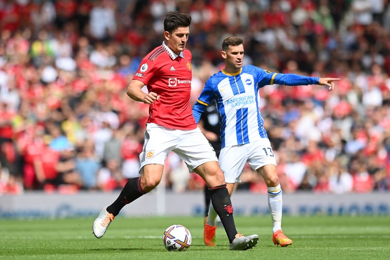 Got pulled out of place for Brighton’s opener, and the United skipper had a few ropey passes, but overall it was a solid enough display from Maguire.