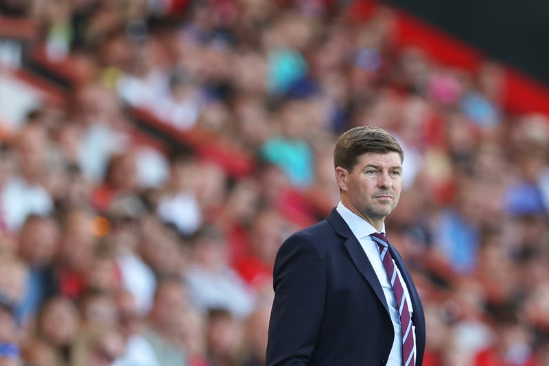 Anything but the ideal start for Aston Villa on opening day and it has seen Gerrard move into the top five to be the first to leave.